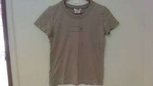 e Spee Be [SPB] gray beige T-shirt * size 2* corporation world made * made in Japan 