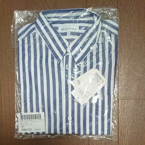 SHIPS JET BLUE: COOLMAX チェックストライプ レギュラーシャツ