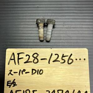 【Y42】 AF28 スーパーDIO 純正 キャリパーボルト ボルト ブレーキキャリパー キャリパーサポート DIO ディオ AF35 ZX キャリパーの画像1