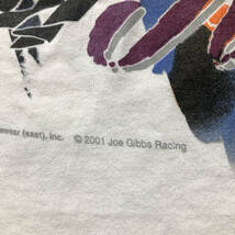 00S USA 古着 半袖 レーシング Tシャツ オーバープリント ナスカー NASCAR トニースチュワート メンズL BA2249_画像6