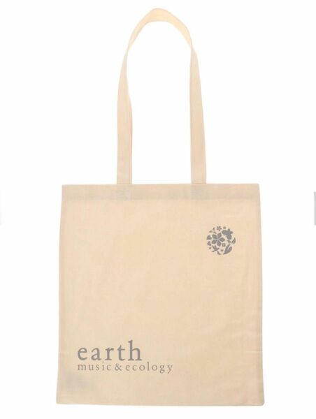 未使用 earth music&ecology トートバッグ エコバッグ オーガニックコットンバッグ(小)