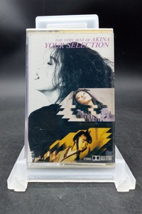 ▽ 中森明菜 YOUR SELECTION - THE VERY BEST OF AKINA カセットテープ / 再生未確認 邦楽 アイドル アルバム 