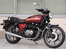 0【評価A】Z750スペクター kawasaki GT750 Z750GT 当時物 実動 純正 トップブリッジ ハンドル メイン キー カバー_画像3