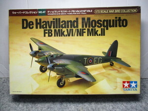 ★1/72 TAMIYA ： タミヤ 　　De Havilland Mosquito FB Mk.VI/NF Mk.II★