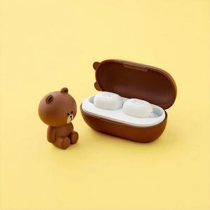 【匿名配送&補償付き】LINE FRIENDS Wireless Ear phone / ブラウン・アンド・フレンズ ワイヤレスイヤホン