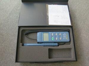 CUSTOMカスタム デジタル温湿度計 CTH-1100