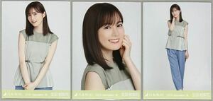 乃木坂46 生田絵梨花 WEB SHOP限定 カラーオンカラー 生写真 3種コンプ 検)月別 ヨリ チュウ ヒキ 1期生 2020 September-Ⅲ