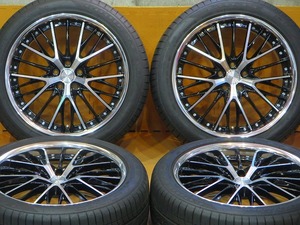 超美品 バリ溝【WORK シュヴァートSG2 2021年製グッドイヤーF1SUV 245/45R20】20インチ 8.5J+38 PCD114.3-5H ハリアー エクストレイル RAV4