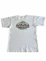 ★★★vintage 白タグus製 patagonia パタゴニア 北斎WAVE&富士山 HALEIWA 限定 Tシャツ S 白★★★_画像2