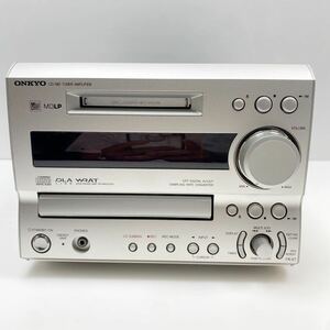 H3-38185 ★ONKYO★DVD/MDコンポ★FR-X7DV★チューナーアンプラジオ、MDのみ再生動作確認　CD再生できません　ジャンク　現状品