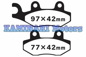 送料185円 トライアンフ ボンネビルT120 スラクストン リアブレーキパッド スクランブラー スピードトリプル タイガー T100