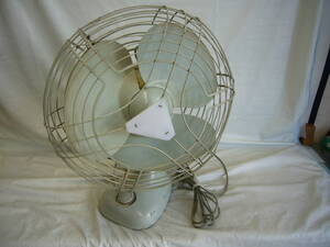 古い昭和の　Meidensha　Electric　AC　DESK　FAN　DZ-309D　中古品　昭和レトロ/当時物