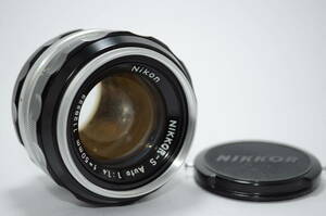 【外観特上級】Nikon NIKKOR-S Auto 50mm F1.4 ニコン　#s2163