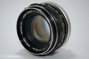 【外観並級】MINOLTA MC ROKKOR-PF 55mm F1.7 ミノルタ　#s2093