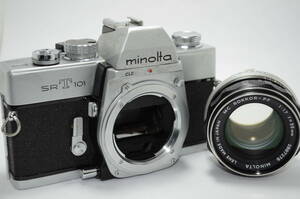 【外観並級】Minolta SR T 101 / MC Rokkor-PF 55mm F1.7 ミノルタ　#s2110