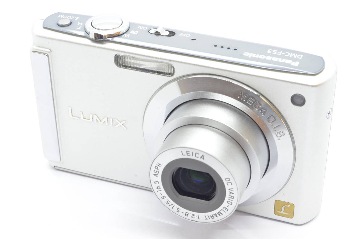 良品】 Panasonic デジタルカメラ LUMIX (ルミックス) FS3 シルバー