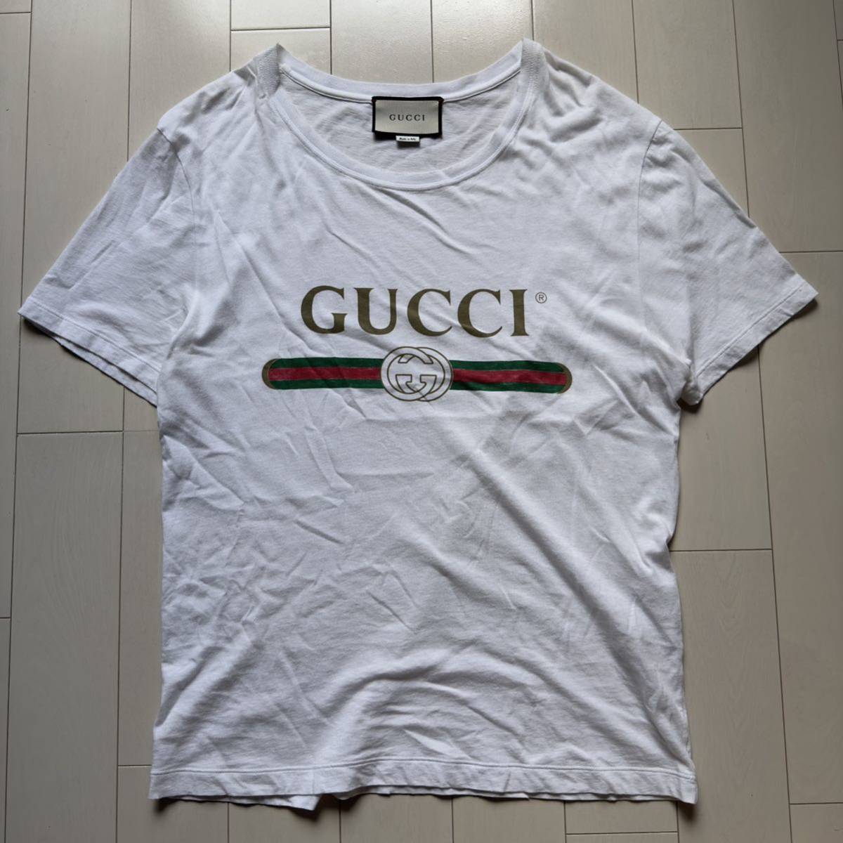 ヤフオク! -「GUCCI Tシャツ」(ブランド別) の落札相場・落札価格