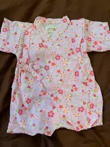  new goods unused *.... san . Bebe girl jinbei floral print rompers 70