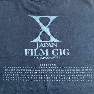 Sサイズ Tシャツ X JAPAN FILM GIG 〜X JAPANの軌跡〜