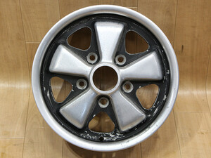 B144 希少 絶版 激レア 914-6 PORSCHE ポルシェ 純正 アロイホイール 14X5.5J+41 PCD130 1本 90136101600 JDM 911 912 手渡し可能 山梨県