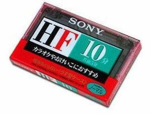 ソニー C-10HFA カセットテープ 《 片面5分/往復10分》 SONY SONY