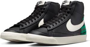 27cm ナイキ ブレーザー ミッド '77 プレミアム 黒/緑 DV0796-001 BLAZER MID '77 PRM 