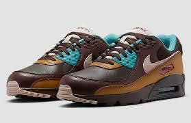 25.5cm ナイキ エア マックス 90 ゴアテックス 茶 DJ9779-200 AIR MAX 90 GORE-TEX NIKE 