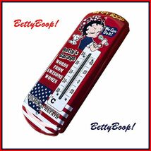 【ベティーブープ】Betty Boop/ベティちゃん/サーモ/メーター/温度計/ガレージ/アメリカン/雑貨_画像2