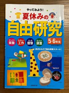 やってみよう！夏休みの自由研究　小学生　実験　工作　観察　調査　成美堂出版