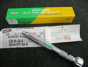 未使用品 KANON カノン プリセット形トルクレンチ N12LCK ②