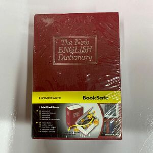 辞書タイプ セキュリティーボックス 貯金箱 鍵付き 新品+展示品 2個 ゆうパケットプラス送料込み