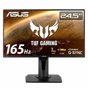 ASUSTek ゲーミングモニター TUF Gaming VG259QR 24.5インチ/フルHD/IPS/165Hz/1ms/PS5対応/