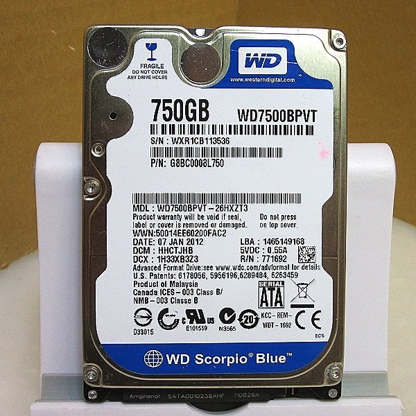 2023年最新】Yahoo!オークション -wd7500bpvtの中古品・新品・未使用品一覧