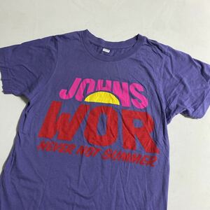 セール 即決1円 新品 6,090円 USA 製　JOHN’S WOR ジョーンズ サーフTシャツ ストレッチ　XS 未使用 肩幅36 身幅45〜46 着丈69