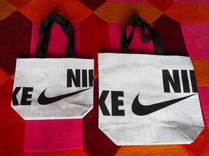 送料185円～◆新品◆NIKE◆ナイキ◆肩から掛けれる◆エコバッグ◆S＋Mサイズ◆2枚SET