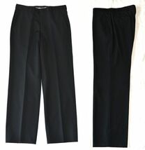 ★美品★アルマーニ★ARMANI COLLEZIONI★ シックで上品な大人の落ち着いたブラック 品格を感じさせる男が選ぶ３釦シングルスーツ46/ML_画像9