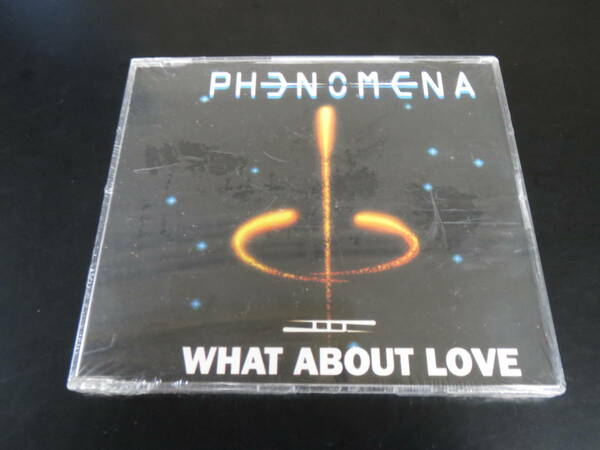 未開封新品！Phenomena - What About Love 輸入盤シングルCD（ドイツ CMS 6506, 1993 [1]）