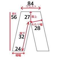 メンズ パンツ Levi's 503 リーバイス デニム ジーンズ ショート ハーフ ショーツ 夏 加工 FE730 / W32 全国一律送料520円_画像3