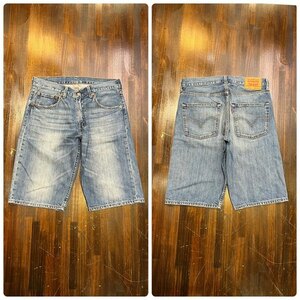 メンズ パンツ Levi's 503 リーバイス デニム ジーンズ ショート ハーフ ショーツ 夏 加工 FE730 / W32 全国一律送料520円