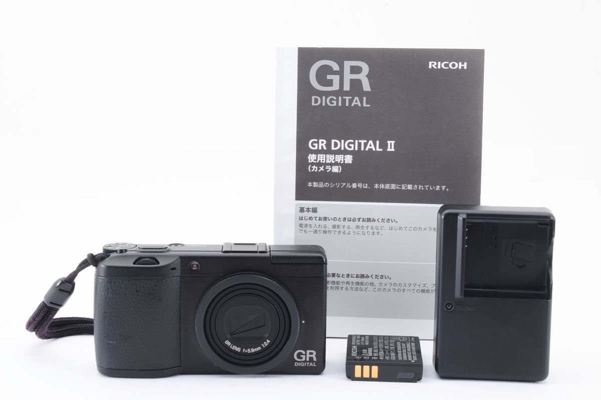 RICOH リコー GR DIGITAL II 2 コンパクト デジタル カメラの+gtk.graphics