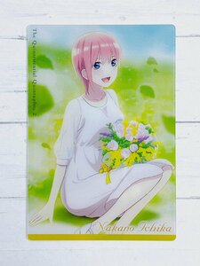 ☆A29 五等分の花嫁 ウエハース C01 中野一花 一花 開封済み☆