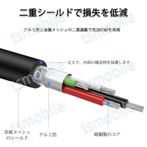 プリンター用USB-AtoBケーブル 1m USB2.0 USBAオスtoメUSBBオス_画像6