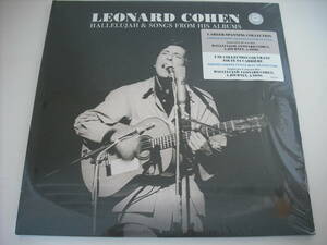 【2LP】【2022 EU Original】【限定 BLUE VINYL】LEONARD COHEN / HALLELUJAH & SONGS FROM HIS ALBUMS