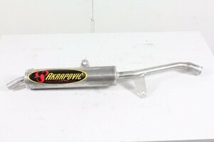 AKRAPOVIC スリップオンマフラー チタン サイレンサー 全長310mm 差込径 φ31.8 アクラポビッチ 【現状品】