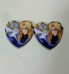 Hae Kagami Image Sega Cafe Limited Heart Can Badge Renaka 2 баллов набор ★ Неиспользованный ★ Sega Can Badge Budge