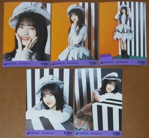 乃木坂46　林瑠奈　2021.Halloween　Web限定　個別生写真　5種