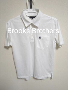 ブルックスブラザーズ　Brooks Brothers　半袖ポロシャツ　ホワイト　S