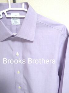 ブルックスブラザーズ　Brooks Brothers　長袖シャツ　すみれ色　151/2 M