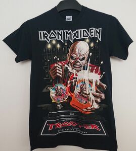  アイアンメイデン ツアーTシャツ サイズS 日本公演 両国国技館 新品未使用 IRON MAIDEN バンドTシャツ TOUR