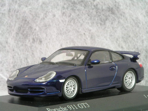 ● 1/43 ポルシェ 〓 911 ( 996 ) GT3 / インディゴ ブルー メタリック 〓 Porsche
